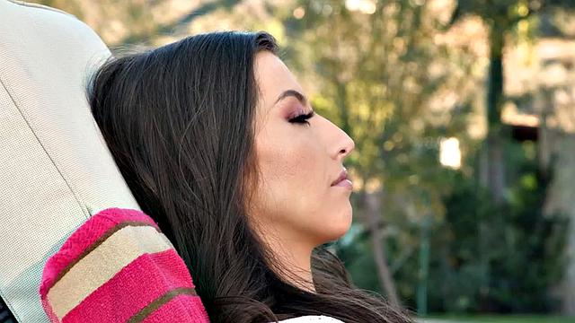 Stunning TS babe fucks and gets strapon fucked by her GF