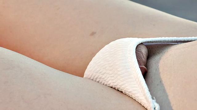 Stunning TS babe fucks and gets strapon fucked by her GF