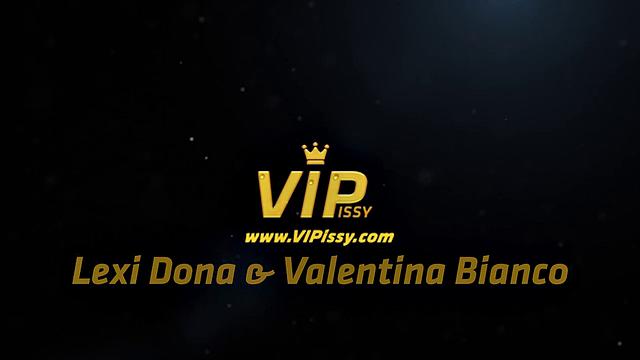 Sensual Pissing Stars Get Wet