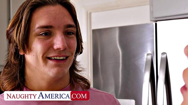 Busty Milf Kayla Paige wants her son's big cock