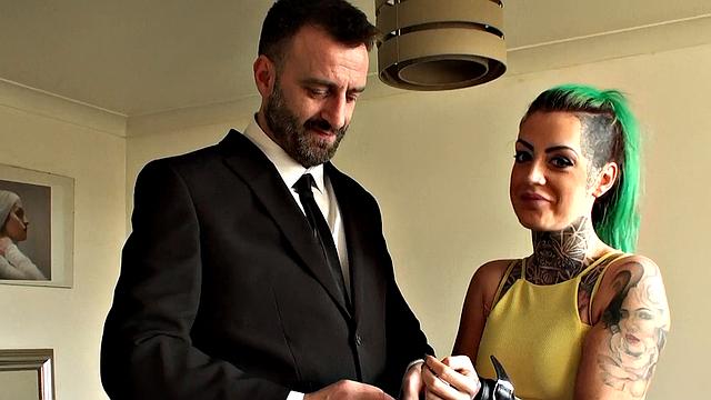 SubSlut Phoenix Madina: Virgin SubSlut Craves It Rough