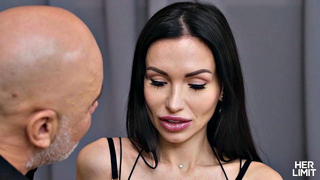 Sasha Rose's ass begs for a big dick