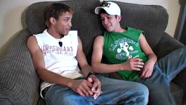 20 year old Sabastian and 19 year old Ricky meet up while skateboarding for chill time at Ricky's apartment.Synced and Updated
