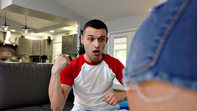 Latin MILF fucked in hairy pussy by big white dick