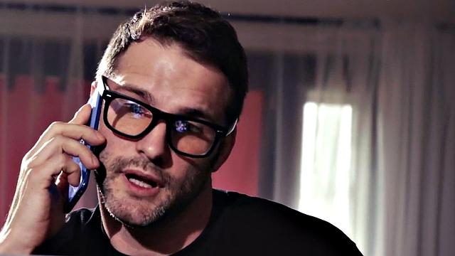 Medium boobs babe in stockings fucked by her BF