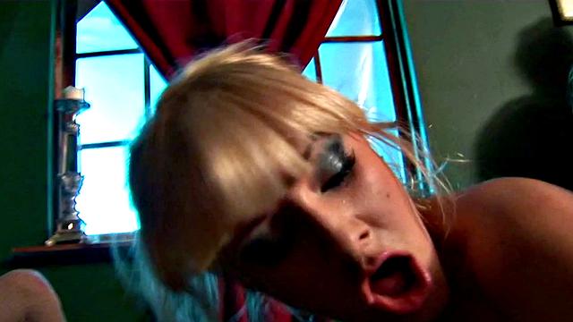 Group Sex with Big Tits Bounty Hunter