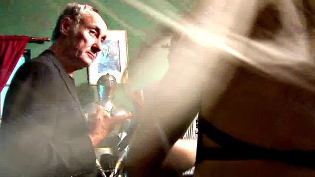 Group Sex with Big Tits Bounty Hunter