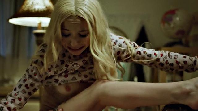 Tiny stepsister gets her tight pussy banged