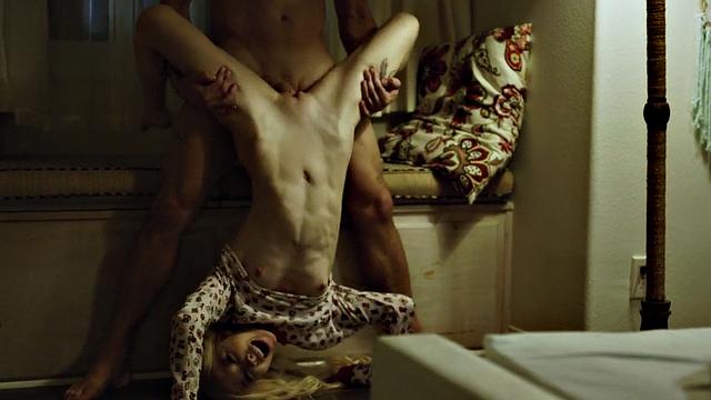 Tiny stepsister gets her tight pussy banged