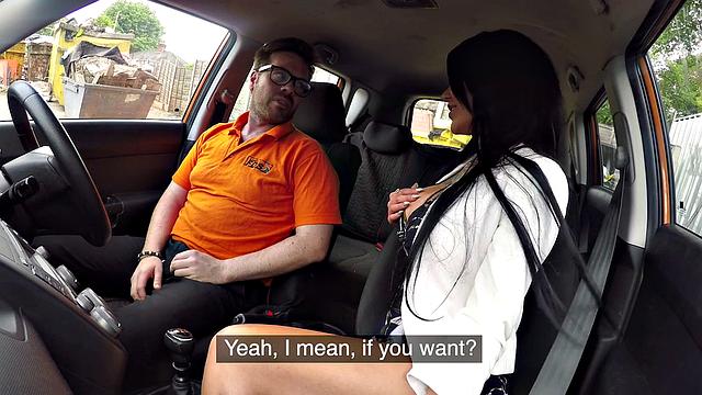 Spunk covered pussy for busty babe