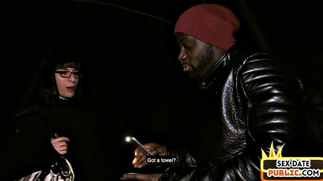 Big ass babe cockriding BBC stranger