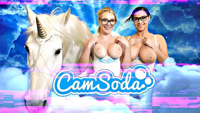 Camsoda - Hardcore Randy MFF Threesome with Hotties