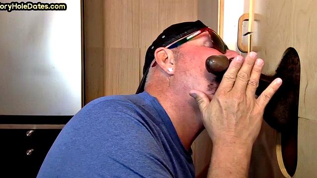 IR Gloryhole DILF sucks and gets plowed by BBC at home