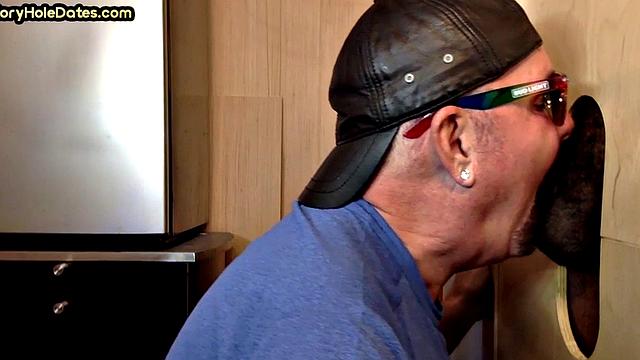 IR Gloryhole DILF sucks and gets plowed by BBC at home