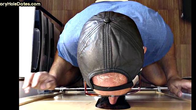 IR Gloryhole DILF sucks and gets plowed by BBC at home