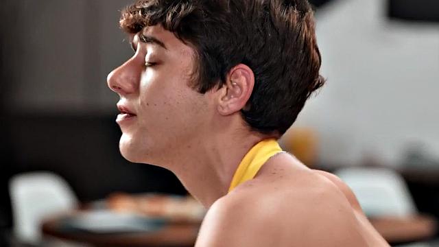 Str8 fooled gay drilled from behind in tight hole