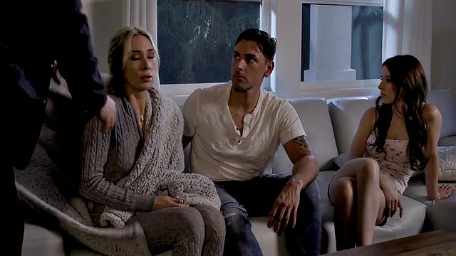 Cocksucking babe banged by lover in passionate affair