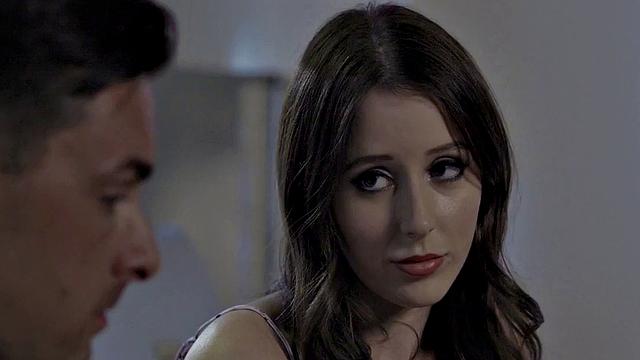 Cocksucking babe banged by lover in passionate affair