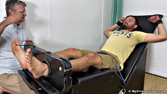 Thom Pit Tickled & Foot Worshipped - Thom