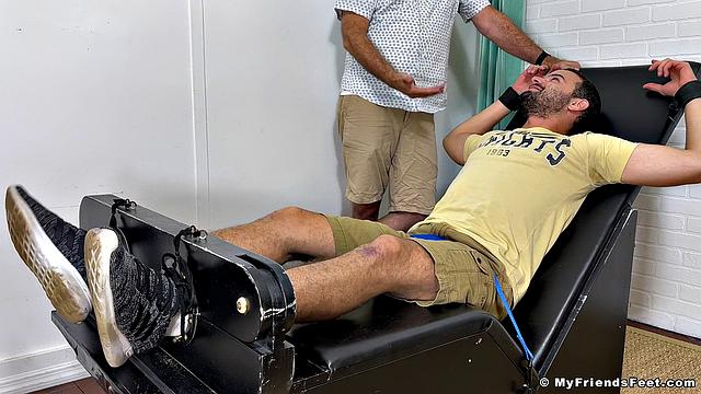 Thom Pit Tickled & Foot Worshipped - Thom