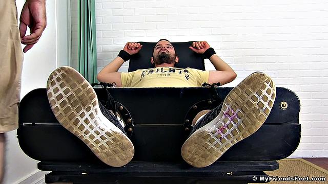 Thom Pit Tickled & Foot Worshipped - Thom