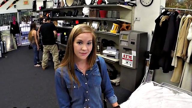 Bridesmaids take turns deepthroating before getting pounded in office