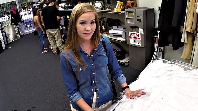 Bridesmaids take turns deepthroating before getting pounded in office