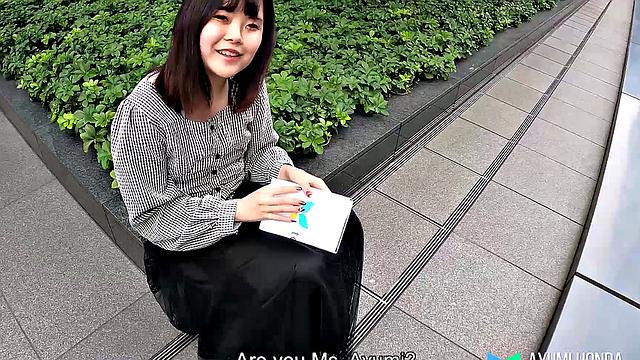 Ayumi Honda is a petite Tokyo girl looking for sex