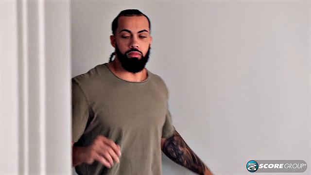 Caught mid-cum, Phoenix Angel sucks & fucks step-son