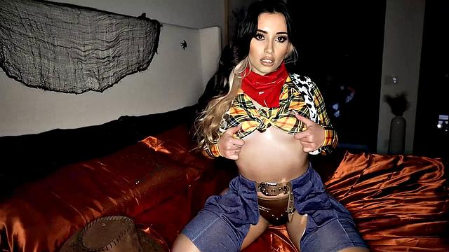 Trick or Treat Threesome