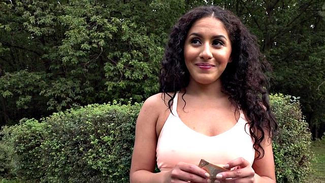 Pulled Latina sucks before bentover and riding for money