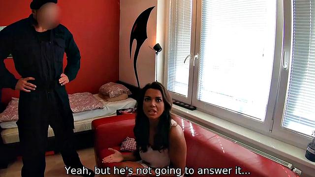 LAW4k. Chick makes it in security before caged bf