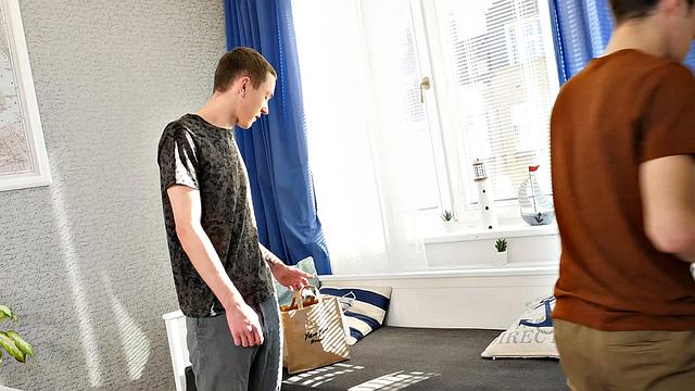 Tim Gottfrid and Liam Rose prove two heads are always better in bed