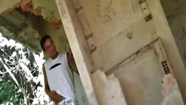 Antonio Pinto and Marco Santos service Gomez Aguilar's monster cock, followed by power bottom getting his face fucked by Gomez.