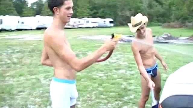 Car Wash Antics Turn Into A Cock Sucking Session