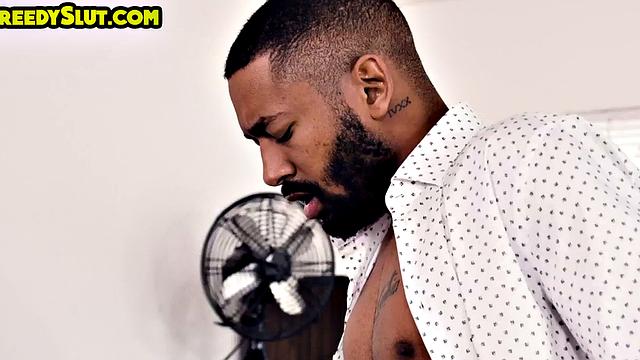 Greedy deepthroating secretary fucked by bosses BBC