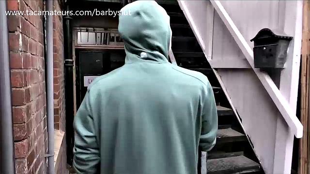 Mature Busty Barby Slut Gets Pounded and Faced by Young Burglar