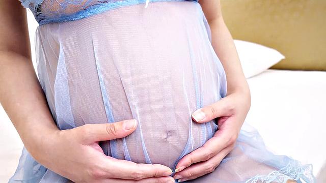 Married, Pregnant, and sexy Miss Seina Morikawa and her huge tits