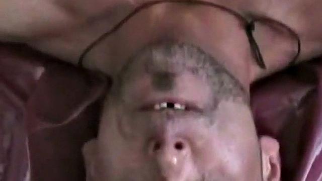 Pierced German stud barebacked in closeup