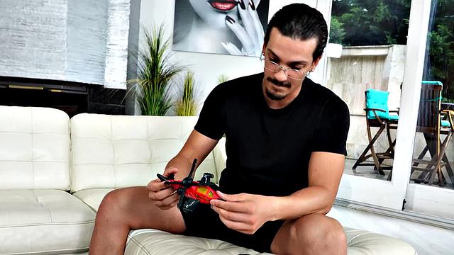 GIRLSRIMMING - Threesome Anal With Latina Teen Babysitter