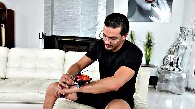 GIRLSRIMMING - Threesome Anal With Latina Teen Babysitter