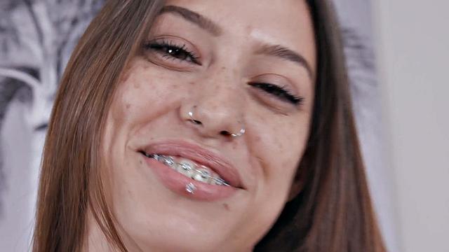 Small Girl Faces Fear