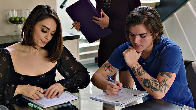 MODERN-DAY SINS - Frustrated Teacher Has Threesome With Misbehaving Hormonal Students