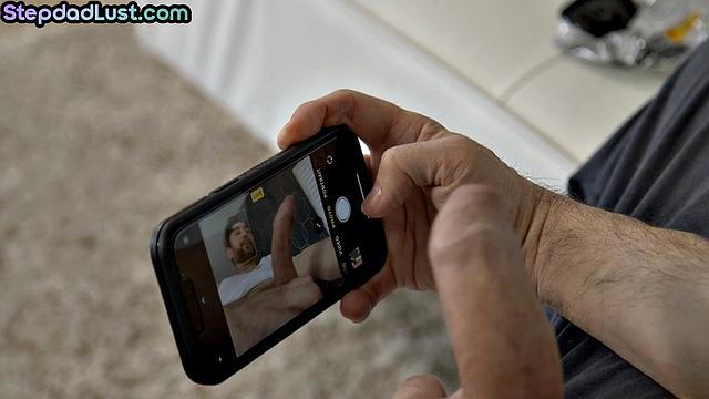 Petite 21yo babe bouncing on DILF