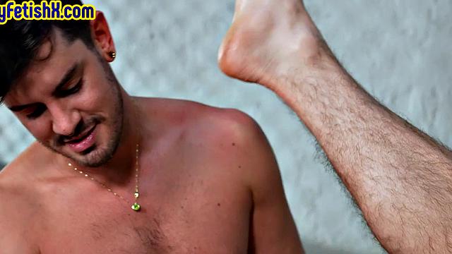 Prison jock anally fisted by mate in common cell