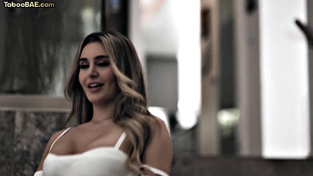 Cockhungry babe shared by lucky guys