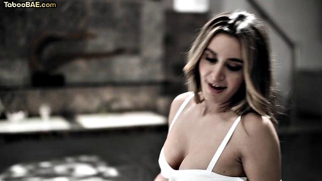 Cockhungry babe shared by lucky guys