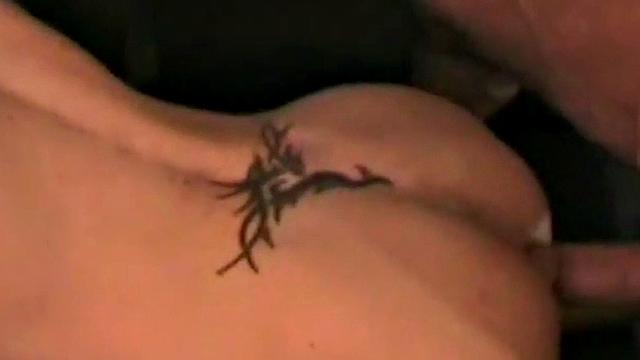 Amateur German hunk rides in 3some while jerked