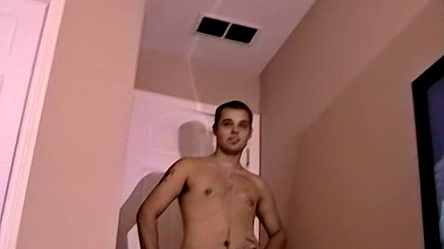Str8 Jake Splashes On The Camera - Jake