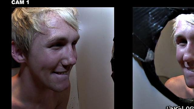 Real sr8 fooled into giving facial to man after gloryhole BJ